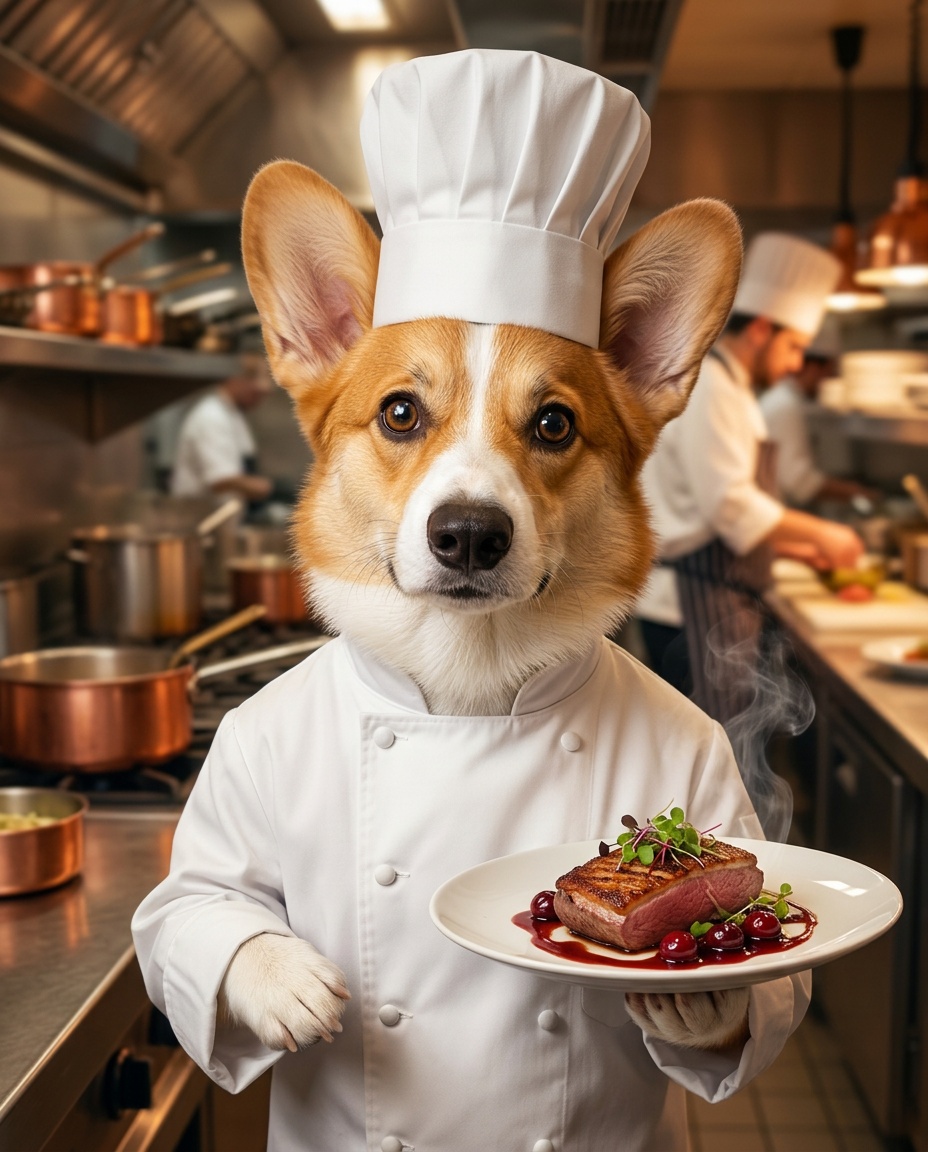 Example of the The Head Chef portrait style
