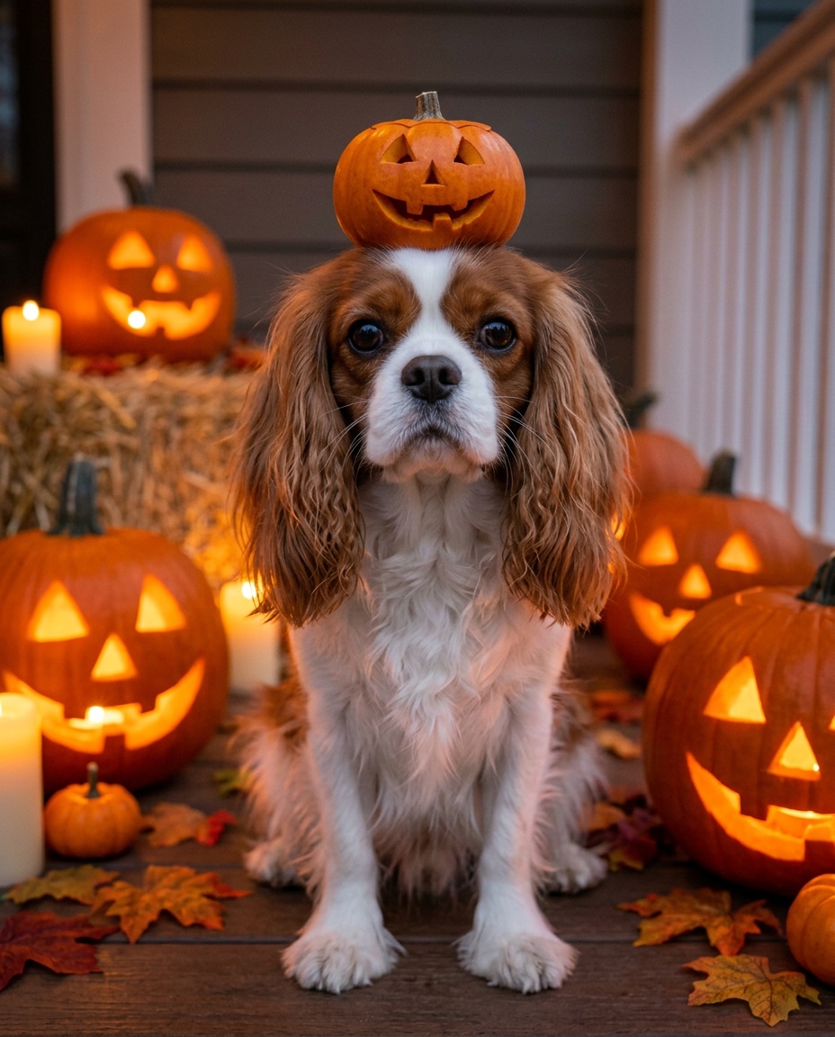 Example of the The Great Pumpkin portrait style
